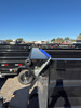 P.J. Trailers 2027 D7 83"X14' Scissor Dump Trailer | Tandem Axle 14K, 6" Channel, 48" Sides, Spreader Gate, Scissor Lift, Tarp Kit, Slide In Ramps