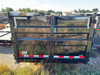 P.J. Trailers 2027 D7 83"X14' Scissor Dump Trailer | Tandem Axle 14K, 6" Channel, 48" Sides, Spreader Gate, Scissor Lift, Tarp Kit, Slide In Ramps