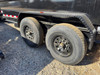 P.J. Trailers 2027 D7 83"X14' Scissor Dump Trailer | Tandem Axle 14K, 6" Channel, 48" Sides, Spreader Gate, Scissor Lift, Tarp Kit, Slide In Ramps