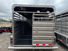 GR Trailers 2026 82"X24' Stock Combo Trailer | Tandem Axle 14K, SMOOTH RUBBER FLOOR, ESCAPE 48", 4' DOUBLE DOOR TACK, SWING OUT SADDLE RK, FULL SWING SLIDE REAR GATE