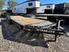 P.J. Trailers 2027 TY 83"X22' Equipment Tilt Trailer | Tandem Axle 14K, 8" I-Beam Frame, w/14 Ply Tires, Torsion Axles, 16' Tilt Deck, Plate for Winch