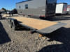 P.J. Trailers 2027 TY 83"X22' Equipment Tilt Trailer | Tandem Axle 14K, 8" I-Beam Frame, w/14 Ply Tires, Torsion Axles, 16' Tilt Deck, Plate for Winch