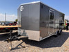 Charmac Trailers 2026 STEALTH 100"X20' Standard Cargo Trailer | Tandem Axle 9.99K, Rear Ramp Door, Rubber Floor, Driver Side Door, Rear Passenger Side Window, Rear Spoiler
