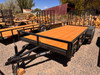 Dutton Trailers 2026 DT 84"X16' Utility Trailer | Tandem Axle 7K, Rear Ramp Gate, Tube Top Rail, LED Lights, Radial 8 Ply Tires
