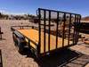 Dutton Trailers 2026 DT 84"X16' Utility Trailer | Tandem Axle 7K, Rear Ramp Gate, ATV Side Load Ramps, Tube Top Rail, LED Lights