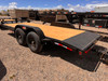 GR Trailers 2026 82"X18' Equipment Trailer | Tandem Axle 14K, 6" Channel Frame, Dovetail Deck, Slide In Ramps