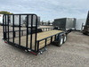 GR Trailers 2024 82"X22' Utility Trailer | Tandem Axle, Pipetop Rails, Rear Rampgate, Rear Support Jacks