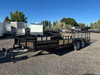 GR Trailers 2025 82"X22' Utility Trailer | Tandem Axle, Channel Pipetop Rail, Side Load ATV Ramps, Rear Rampgate