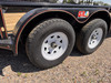 GR Trailers 2025 82"X22' Utility Trailer | Tandem Axle 7K, Channel Pipetop Rail, Side Load ATV Ramps, Rear Rampgate
