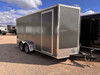 Haulmark Trailers 2026 PASSPORT 84"X16' V-Nose Cargo Trailer | Tandem Axle 7K, 7' Tall, Rear Ramp Door, Passenger Side Door