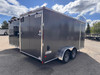 Haulmark Trailers 2026 PASSPORT 84"X16' V-Nose Cargo Trailer | Tandem Axle 7K, 7' Tall, Rear Ramp Door, Passenger Side Door