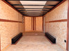 Haulmark Trailers 2026 PASSPORT 102"X16' V-Nose Cargo Trailer | Tandem Axle 7K, 7' Tall, Rear Ramp Door, Passenger Side Door