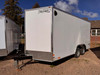 Haulmark Trailers 2026 PASSPORT 102"X16' V-Nose Cargo Trailer | Tandem Axle 7K, 7' Tall, Rear Ramp Door, Passenger Side Door
