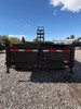 Maxx-D Trailers 2026 DJX 83"X14' Scissor Dump Trailer | Tandem Axle 14K, 2 Way Spreader Gate, 24" Sides, Slide In Ramps, Tarp Kit, Rear Stabilizing Stands