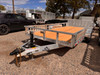 Nordtek Trailers 2026 UT 82"X16' Utility Trailer | Tandem Axle 7K, Bi-Fold Rear Gate, Wood Deck, Open Sides, Brakes Both Axles, ATV Side Load Ramps