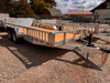 Nordtek Trailers 2026 UT 82"X16' Utility Trailer | Tandem Axle 7K, Bi-Fold Rear Gate, Wood Deck, Open Sides, Brakes Both Axles, ATV Side Load Ramps