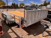 Nordtek Trailers 2026 UT 82"X16' Utility Trailer | Tandem Axle 7K, Bi-Fold Rear Gate, Wood Deck, Open Sides, Brakes Both Axles, ATV Side Load Ramps