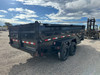 Iron Bull Trailers 2026 DTB 83"X16' Telescopic Dump Trailer | Tandem Axle 16K, 36" Sides, Slide In Ramps, Tarp Kit, XL Tongue Box, 2 Way Spreader Gate
