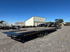 Iron Bull Trailers 2025 FHG 34' Flatbed Trailer | Tandem Axle 24K, 9' Hydraulic Dovetail, Dual Tires, Winch Plate, Hutch Suspension
