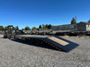 Iron Bull Trailers 2025 FHG 34' Flatbed Trailer | Tandem Axle 24K, 9' Hydraulic Dovetail, Dual Tires, Winch Plate, Hutch Suspension