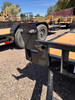 P.J. Trailers 2027 T6 83"X22' Car Hauler Gravity Tilt Trailer | Tandem Axle 14K, 16' Tilt Deck, 4' Stationary, Fork Holders, Torsion Axles, Locking Lid, Bolt On Steel Fenders