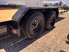 P.J. Trailers 2026 C4 20' Car Hauler Trailer | Tandem Axle 7K, Flatdeck, Slide In Ramps, Bolt On Diamond Plate Steel Fenders