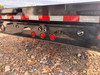 P.J. Trailers 2027 F8 20' Deckover Flatbed | Tandem Axle 14K, Extended Tongue, Open Storage Tray, Slide In Ramps, Straight Deck