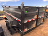 P.J. Trailers 2027 DM 83"X14' Scissor Dump Trailer | Tandem Axle 14K, Hydraulic Jack, 2 Way Spreader Gate, XL Storage Box, Tarp Kit, Rear Stabilizing Stands