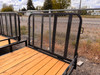 P.J. Trailers 2026 U7 77"X14' Utility Trailer | Single Axle 2.995K, 4' Spring Assisted Rampgate, ATV Side Load Ramps, Diamond Plate Steel Fenders, Ready Rail Channel Top Rails