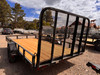 P.J. Trailers 2026 U8 83"X14' Utility Trailer | Single Axle 2.995K, 4' Spring Assisted Rampgate, ATV Side Load Ramps, Diamond Plate Steel Fenders, Ready Rail Channel Top Rails