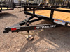 P.J. Trailers 2026 U8 83"X14' Utility Trailer | Single Axle 2.995K, 4' Spring Assisted Rampgate, ATV Side Load Ramps, Diamond Plate Steel Fenders, Ready Rail Channel Top Rails