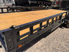 P.J. Trailers 2027 UL 83"X18' Utility Trailer | Tandem Axle 7K, 4' Rear Rampgate, ATV Side Load Ramps, Diamond Plate Steel Fenders, Ready Rail Channel Top Rails