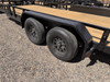 P.J. Trailers 2027 UL 83"X20' Utility Trailer | Tandem Axle 7K, ATV Side Load, 4' Spring Assisted Rear Ramp Gate, Ready Rail Channel Top Rails