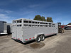 Trails West Trailers 2026 HOTSHOT 84"X29' Stock Combo Trailer | Tandem Axle 16K, Two Dividers, Rear Slider Combo Gate, Rubber Floors, Tack Room, Dual Doors, Swingout Saddle Racks, Water Tank