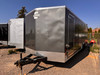 Charmac Trailers 2026 ATLAS 100"X24' V-Nose Cargo Trailer | Tandem Axle 9.99K, 7' Tall, Spring Axles, Rear Ramp Door, Driver Side Access Door,