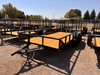 GR Trailers 2026 82"X16' Utility Trailer | Tandem Axle 7K, Pieptop Rails, Spring Assist Rampgate, Spare Tire Mount