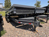 Iron Bull Trailers 2027 DWB 83"X14' Scissor Dump Trailer | Tandem Axle 14.999K, 24" Sides, Slide In Ramps, Tarp Kit