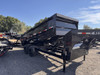 Iron Bull Trailers 2027 DTG 83"X16' Scissor Dump Trailer | Tandem Axle 16K, 36" Sides, 7 Ga Floor, Aluminum Ramps, Tarp Kit, Spare Mount, 2 Way Spreader Gate