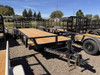 Raw Maxx Trailers 2026 UTX 83"X24' Utility Trailer | Tandem Axle 10K, 2" Round Tube Rail, 4' Split HD Gate, Dovetail