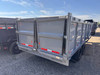 Raw Maxx Trailers 2026 HDX 102"X20' Dump Trailer | Tandem Axle 20K, Dual Tires, Dual Hydraulic Jacks, 44" Sides, Spare Tire, 2 Way Spreader Gate, Tarp Kit, Solar, Dual Storage Cabnets, Ramps
