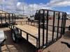 GR Trailers 2024 82"X14' Utility Trailer | Single Axle 2.99K, Pipetop Rails, Rampgate With Spring Assist