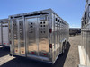 Merritt Trailers 2026 BARON PUNCHSIDE 96"X24' Stock Combo Trailer | Tandem Axle 17K, 36" Escape Door, 2 Center Gates