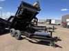 Iron Bull Trailers 2026 DTB 60"X10' Scissor Dump Trailer | Tandem Axle 10K, Tarp Kit
