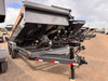 Iron Bull Trailers 2026 DCB 83"X16' Scissor Dump Trailer | Tandem Axle 14K, 20" Sides, Ramps, Tarp Kit, Locking Storage, 2 Way Spreader Gate