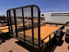 P.J. Trailers 2026 U7 77"X14' Utility Trailer | Single Axle 2.995K, ATV Side Ramps, Steel Diamond Plate Fenders 4" Spring Assisted Rar Rampgate