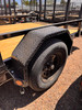 P.J. Trailers 2026 U7 77"X14' Utility Trailer | Single Axle 2.995K, ATV Side Ramps, Steel Diamond Plate Fenders 4" Spring Assisted Rar Rampgate