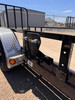 P.J. Trailers 2025 UL 83"X18' Utility Trailer | Tandem Axle 7K, Steel Diamond Plate Fenders 4" Spring Assisted Rar Rampgate
