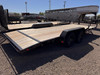 P.J. Trailers 2026 C4 20' Car Hauler Trailer | Tandem Axle 7K, Dove Tail, Spare Tire Mount