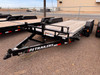 P.J. Trailers 2026 T6 83"X18' Equipment Tilt Trailer | Tandem Axle 14K, Torsion Axles, 2' Stat. + 16' Cushion Tilt