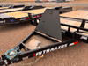 P.J. Trailers 2026 T6 83"X20' Equipment Tilt Trailer | Tandem Axle 14K, Torsion Axles, 4' Stationary + 16' Tilt, Fork Holders